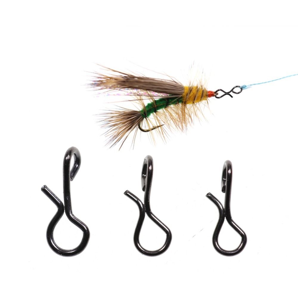 Fishing Equipment Tackle - 50pcs/bag Fly Fishing Snap Quick Change