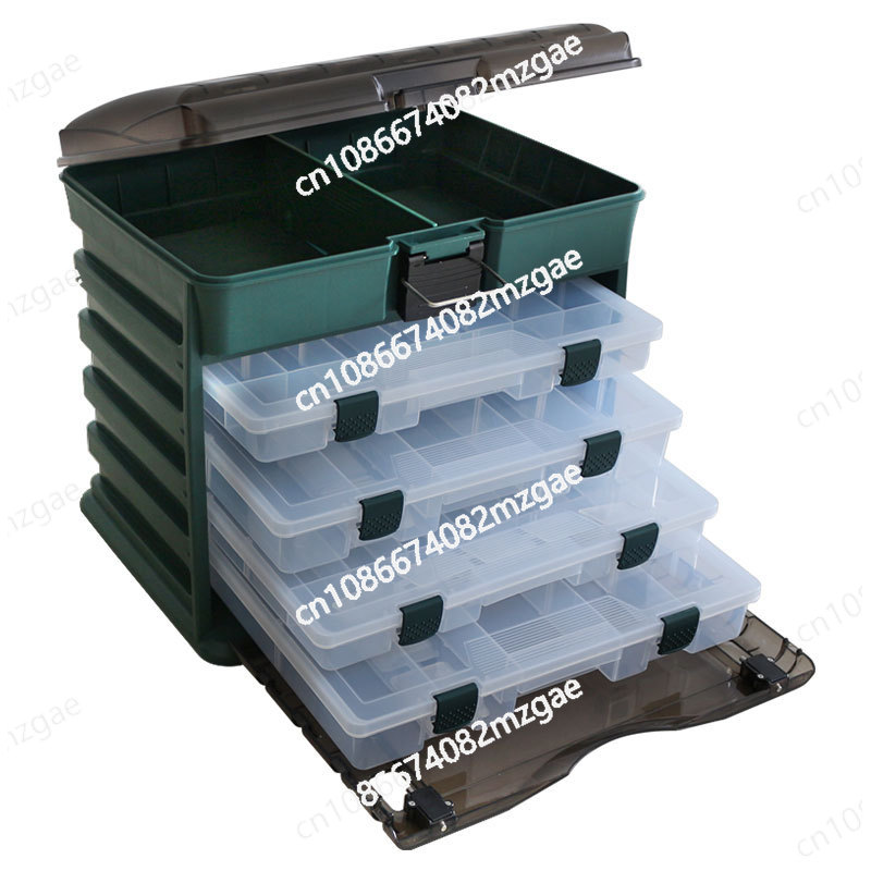Fishing Lure - Medium 4-layer portable lure box tool