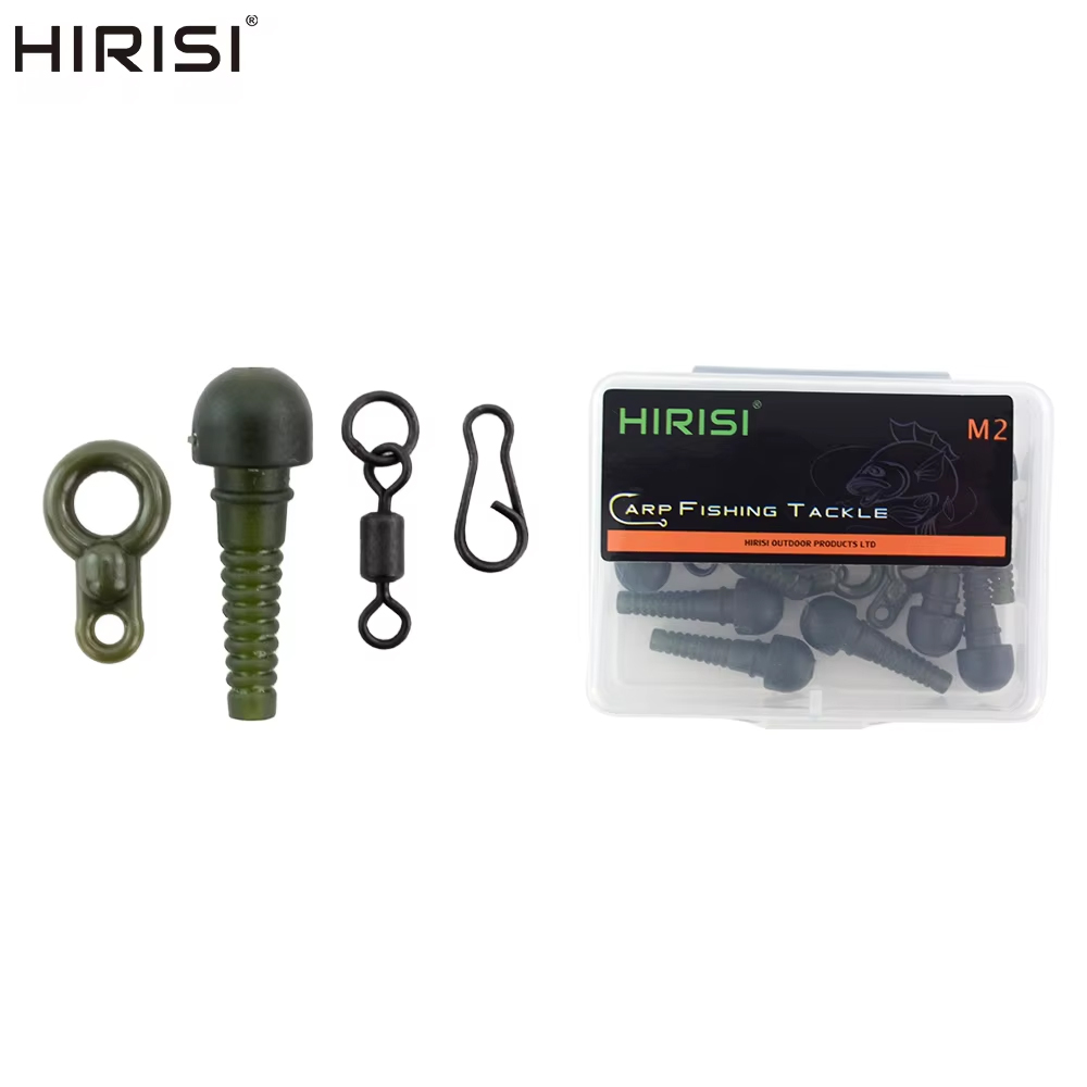 Freshwater Fishing Kit - 10 Sets Carp Fishing Rig Kit