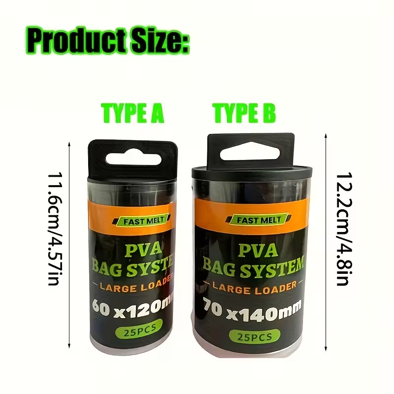 Freshwater Fishing Kit - Carp Fishing PVA Bag System Kit