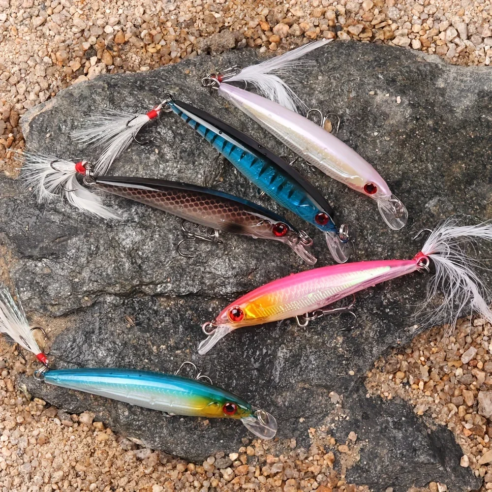 Laser 3D Eyes Bionic Minnow Fi - Fishing Lure บทวิจารณ์และราคา