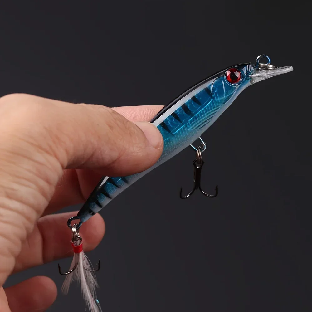 Laser 3D Eyes Bionic Minnow Fi - Fishing Lure บทวิจารณ์และราคา