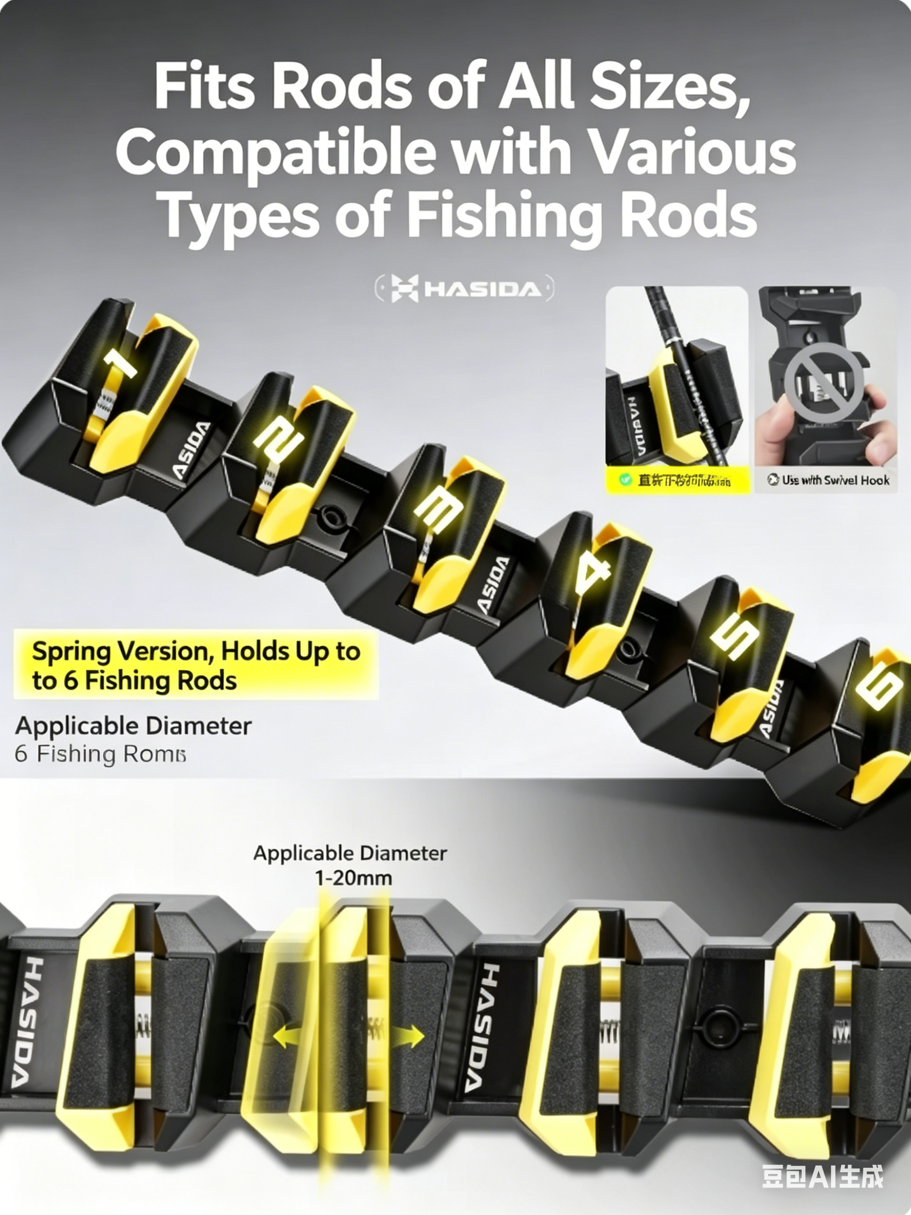 HISTAR Soft Rubber Wall-Mounte - Fishing Lure บทวิจารณ์และราคา