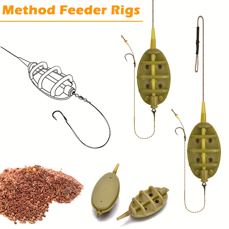Inline Method Feeder Rigs Kit  - Freshwater Fishing Kit บทวิจารณ์และราคา