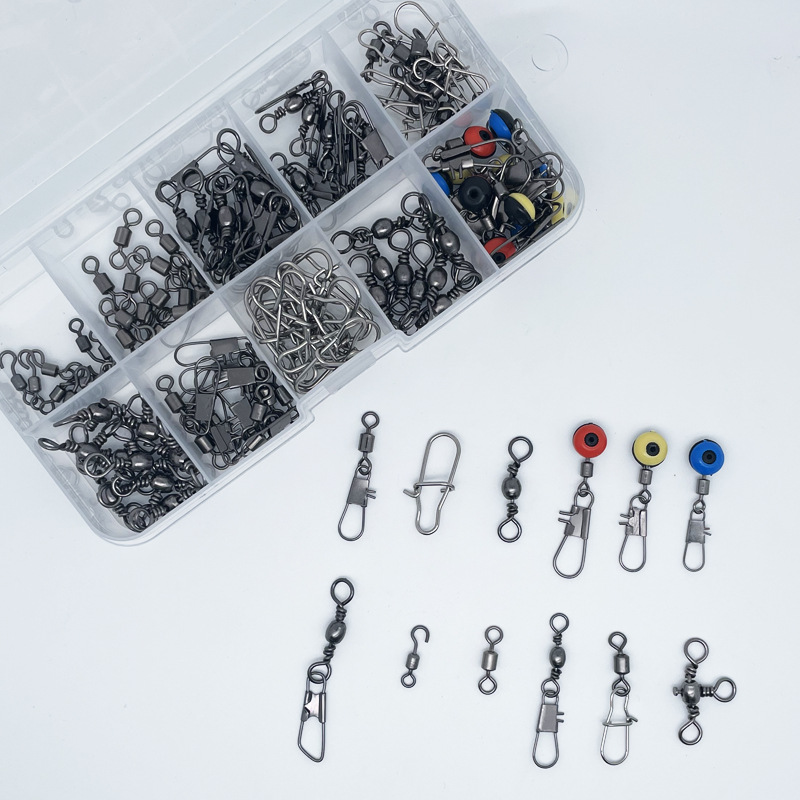 115pcs Fishing Swivel Connecto - Freshwater Fishing Kit บทวิจารณ์และราคา