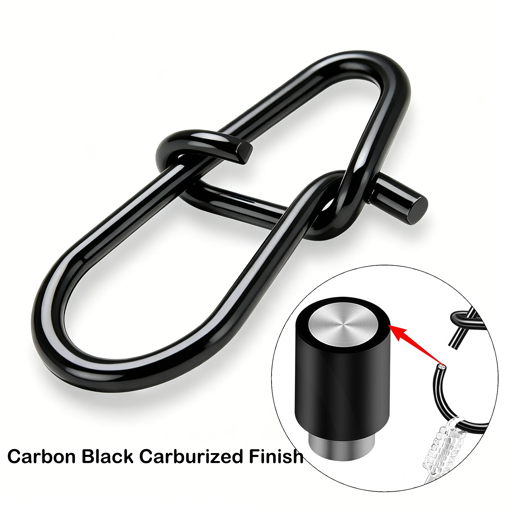 GOBAIT 100Pcs Black Stainless  - Fishing Equipment Tackle บทวิจารณ์และราคา