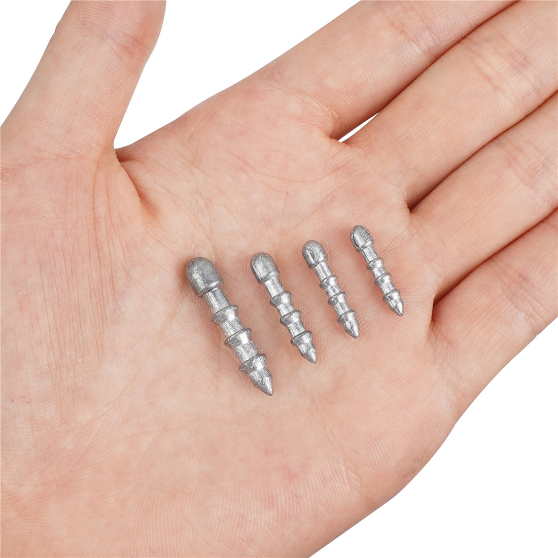 60PCS Nail weights Worm Fishin - Fishing Equipment Tackle บทวิจารณ์และราคา