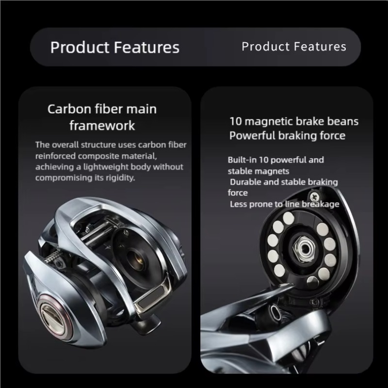 P1 Casting Reel, 7.3:1 Gear Ra - Fishing Lure บทวิจารณ์และราคา