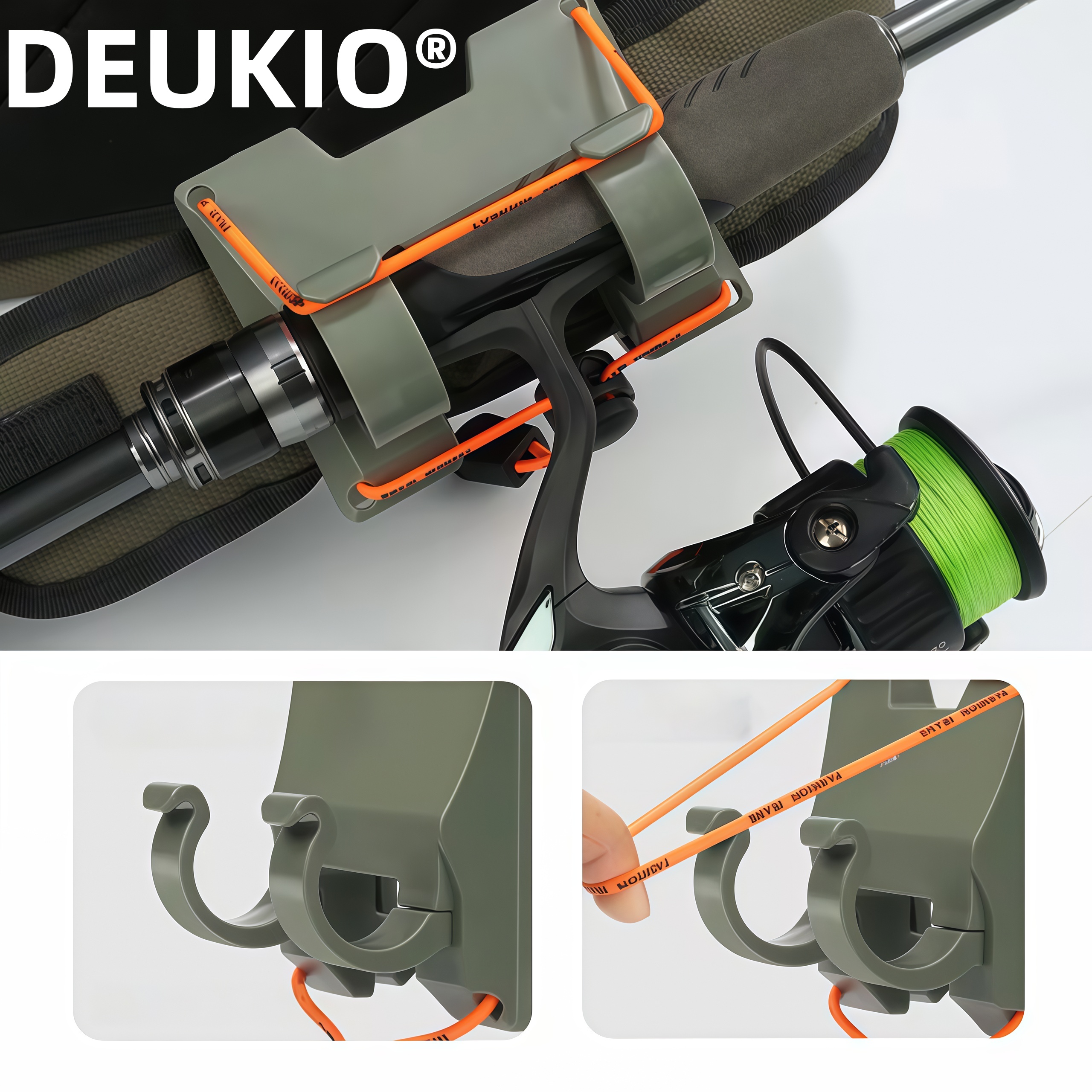 DEUKIO Outdoor Belt Clip Rod H - Spinning Reel บทวิจารณ์และราคา