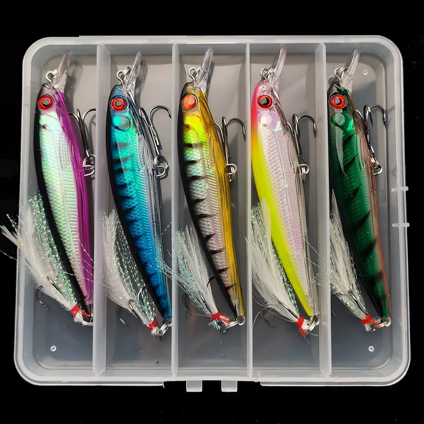 5pcs/box Laser 3D Eyes Bionic  - Fishing Lure บทวิจารณ์และราคา