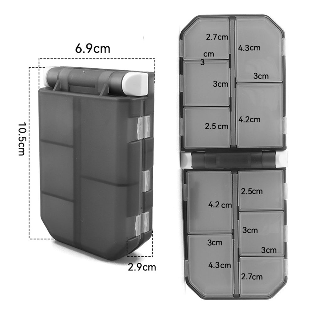 Fishing Tackle Box Double-Side - Fishing Lure บทวิจารณ์และราคา