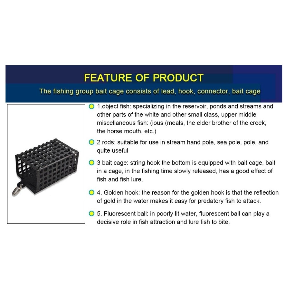 Bait Container Square Shape Me - Freshwater Fishing Kit บทวิจารณ์และราคา
