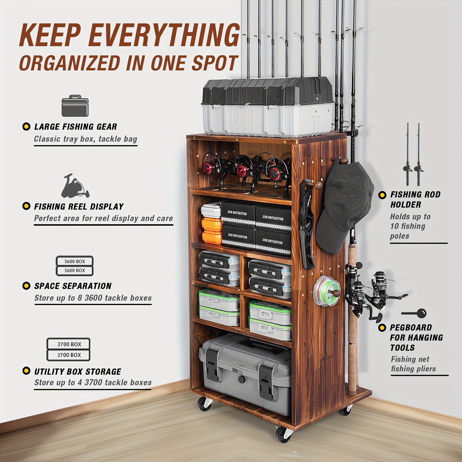 Ghosthorn Fishing Rod Holders  - Fishing Equipment Tackle บทวิจารณ์และราคา