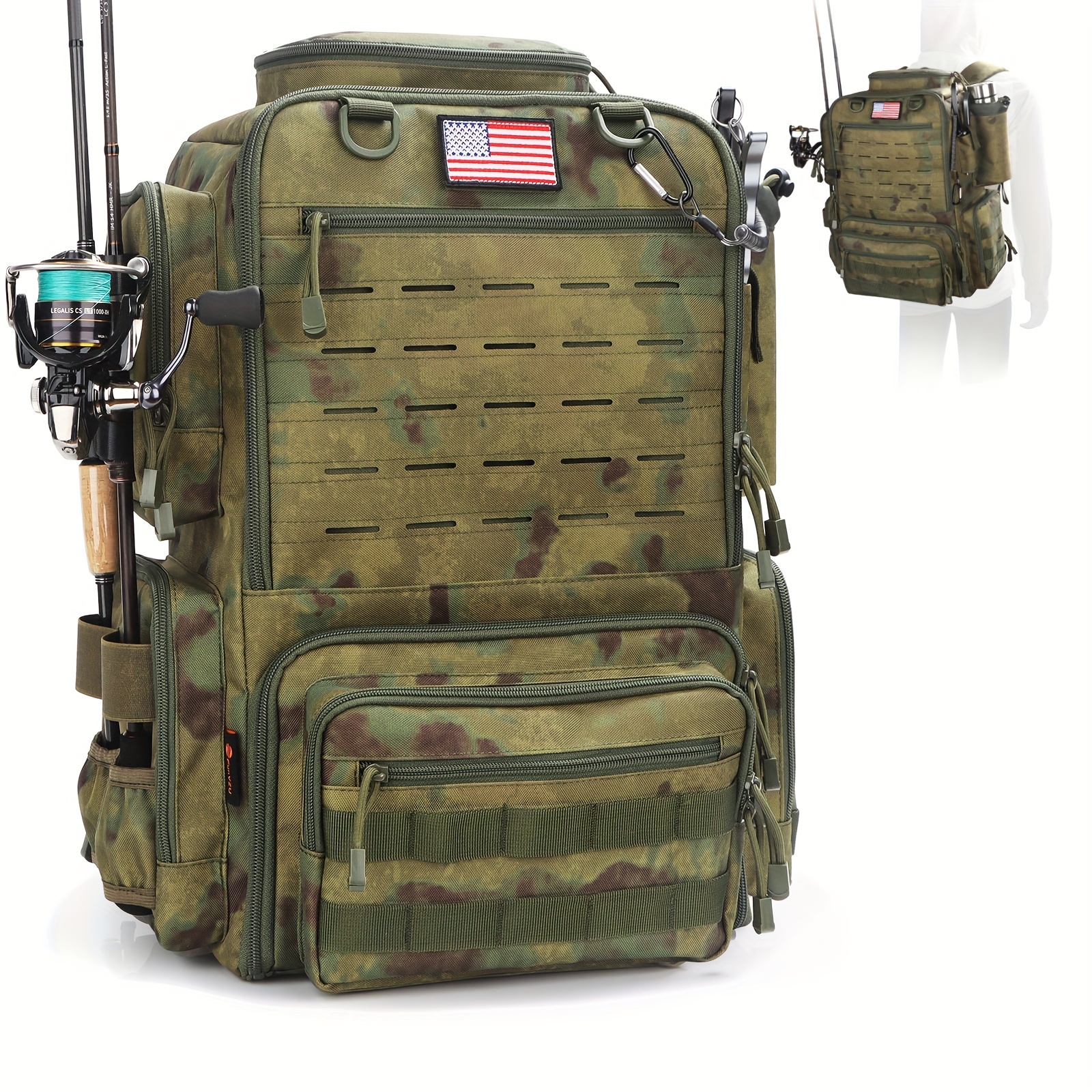 A Spacious 11.89gal Fishing Ba - Fishing Equipment In บทวิจารณ์และราคา