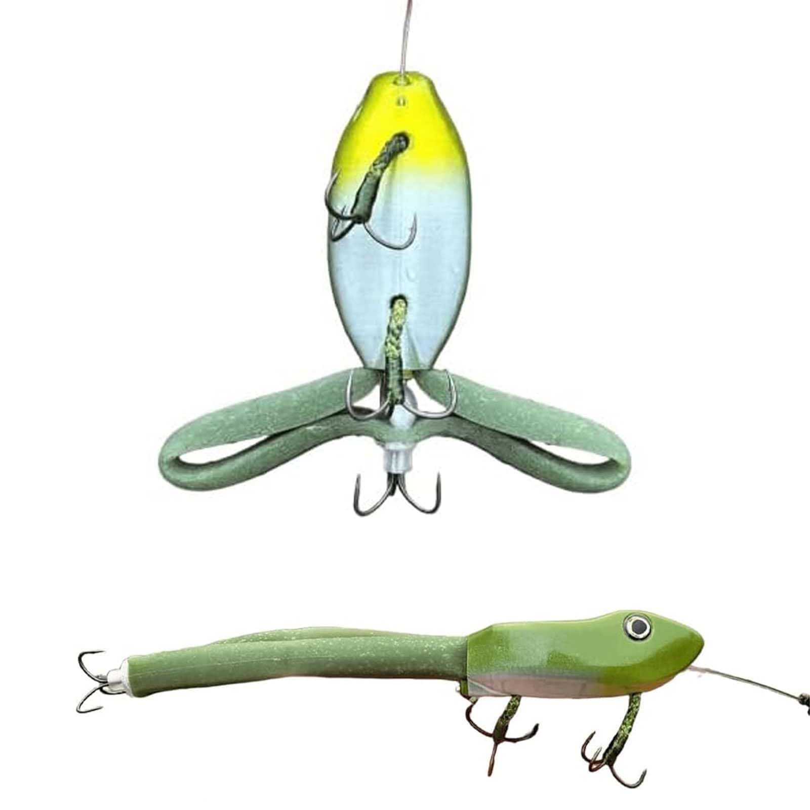 Soft Bait Bass Frog Lures For  - Fishing Lure บทวิจารณ์และราคา