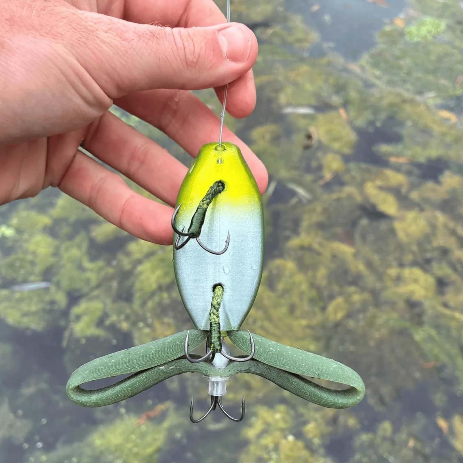 Soft Bait Bass Frog Lures For  - Fishing Lure บทวิจารณ์และราคา