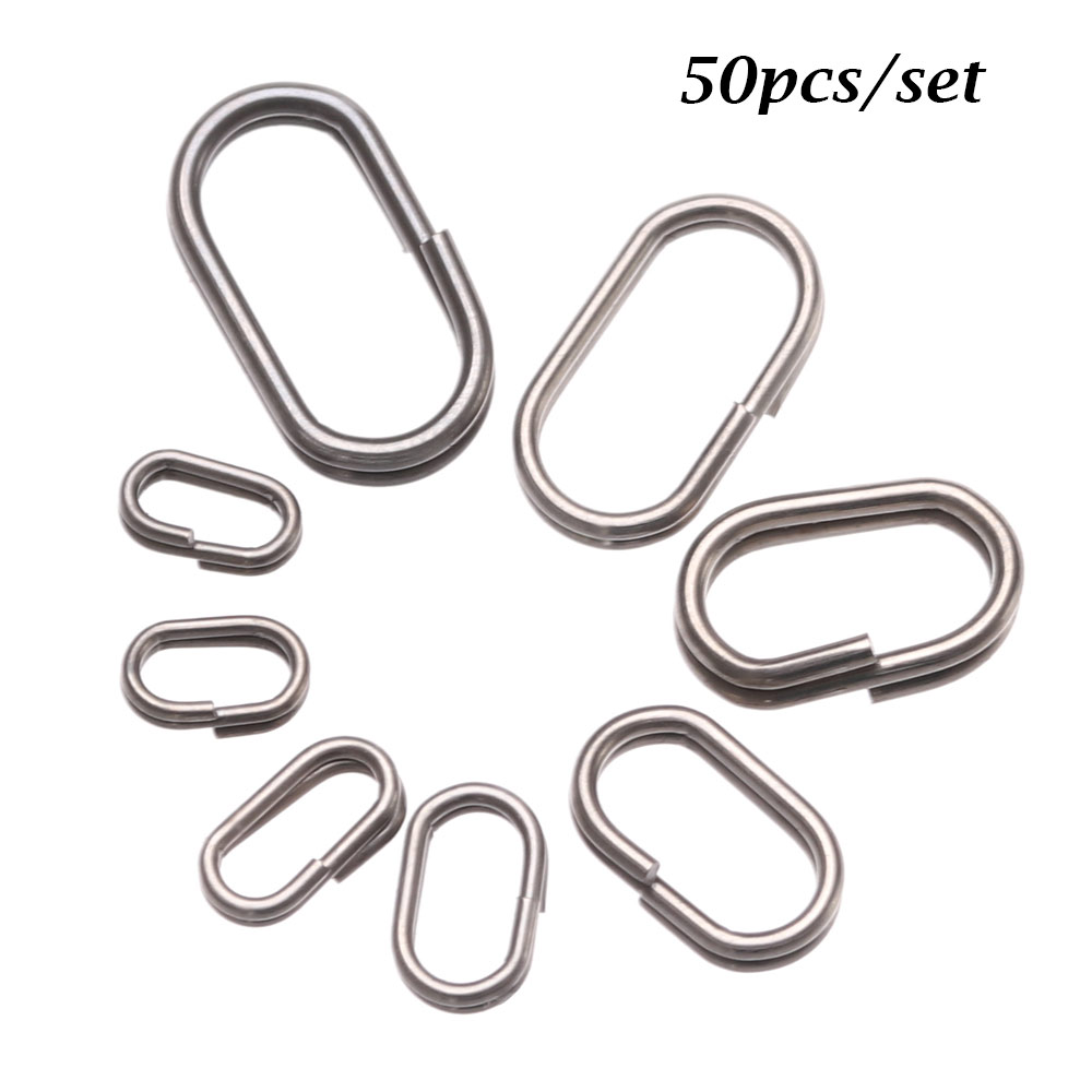 50 PCs/Lot 8/10/13/15/17/19mm  - Fishing Equipment Tackle บทวิจารณ์และราคา